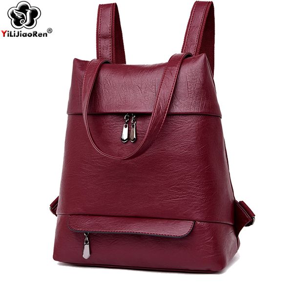 

hbp casual backpack travel bag for women leather backpack women shoulder