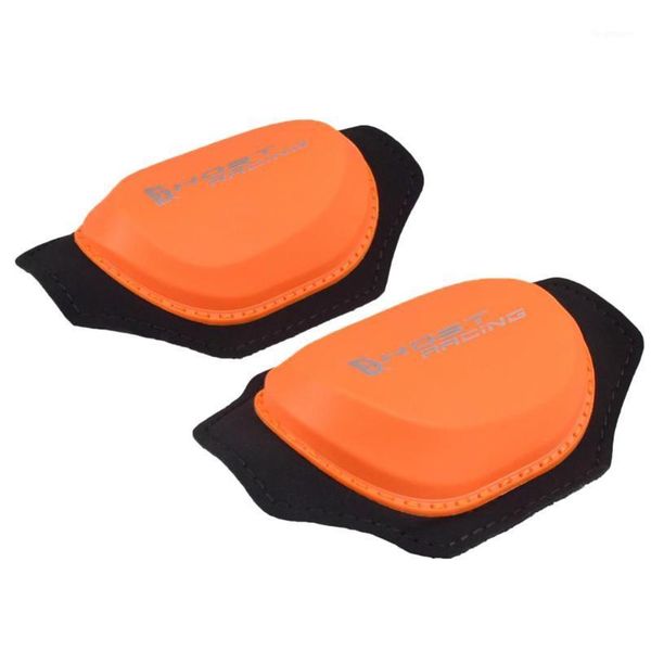 

orange motorbike sports knee protector guard pads knee sliders pads for riding skating snowboards1
