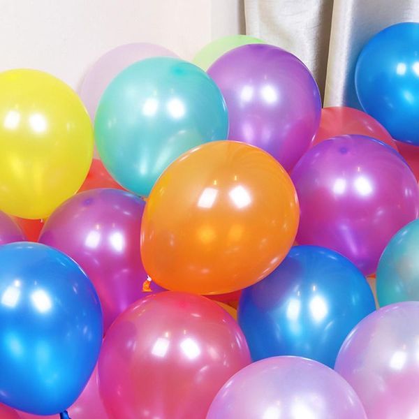 

10 шт. 10 дюймов 1,5 г золотой баллон жемчужные латексные воздушные шары надувные воздушный шар с днем ​​рождения украшения детей grobos пос