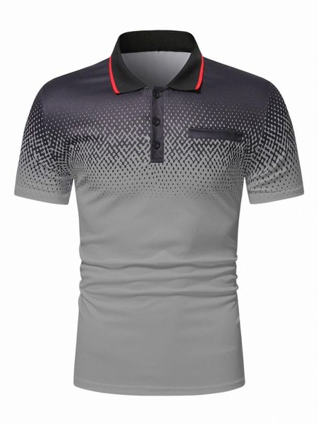 

men graphic print polo shirt u6ot#, White;black