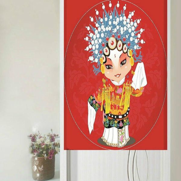 

nice curtains chinese national quintessence beijing opera character series door curtain one-piece type household geomantic curta