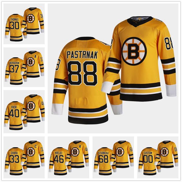 

david pastrnak boston bruins 2021 reverse retro jersey marchand patrice bergeron moore krejci bourque rask coyle grzelcyk chara orr jerseys, Black;red