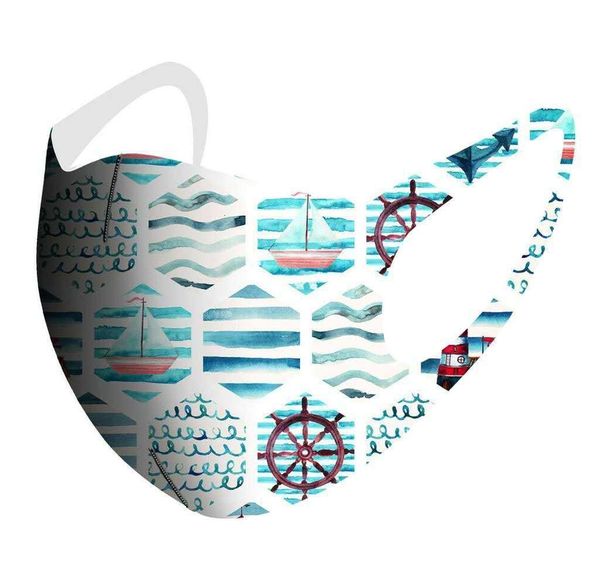 

masks fashion sky pattern face camo silk print facemask starry firework cartoon washable cool ice mask bde uxcahw