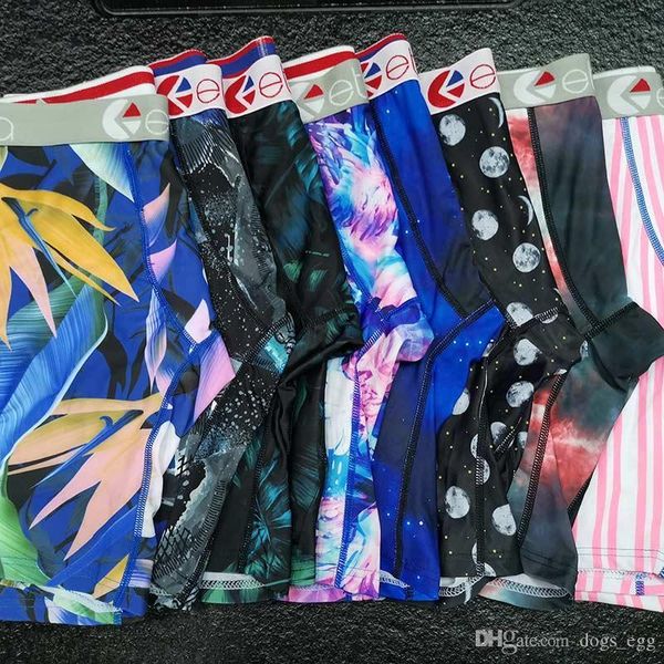 

random styles ethika men's underwear cotton men boxers breathable mens underwear branded boxers logo underwear in sto, Black;white