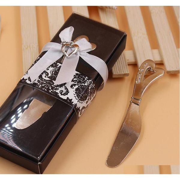 

spread the love heart-shaped heart shape handle spreaders spreader butter knives knife wedding jllqqp loveshop01