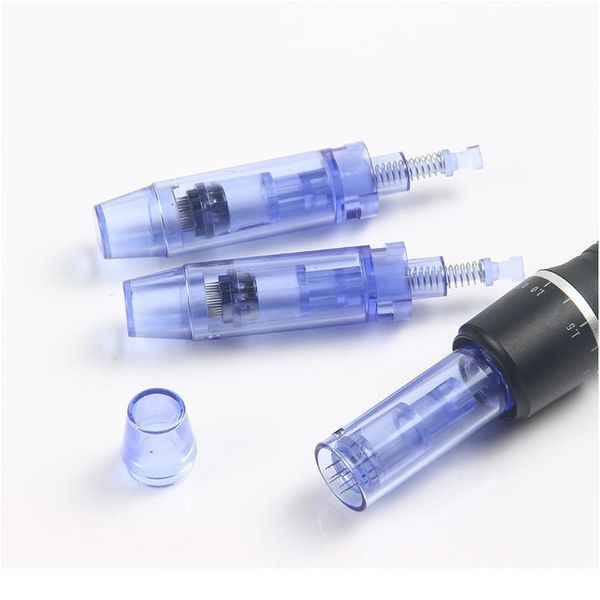 

50pcs professional micro nano round needle cartridge micro needling for electric derma pen cartucho tattoo qylcva