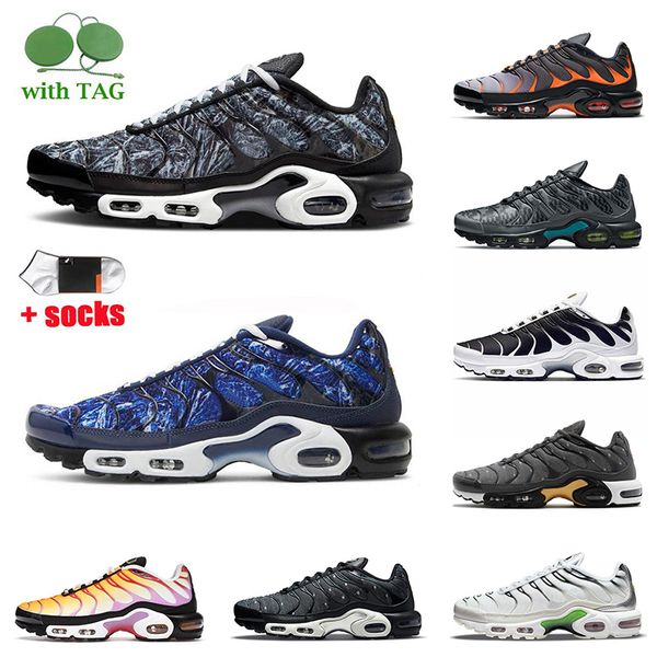 

maxs size us 12 mens women plus tn se running shoes tuned tns outdoor sports shattered ice black white oreo midnight navy university blue re