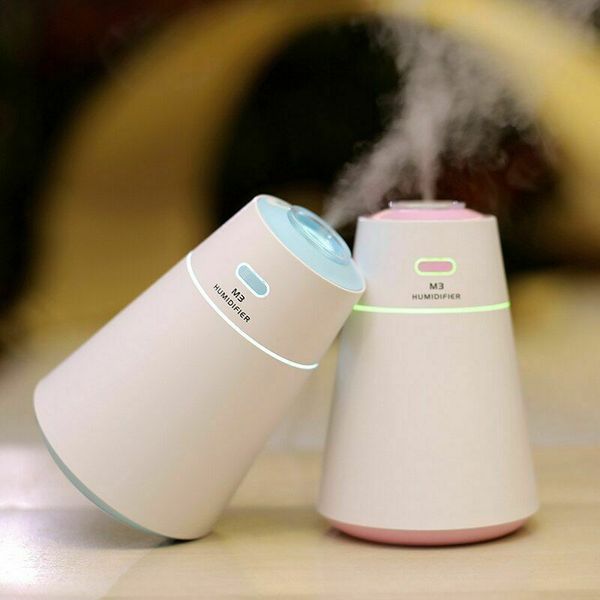 

usb m3 ultrasonic humidifier with led lamp air freshener essential oil diffuser #54