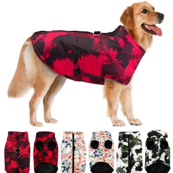 

winter pet dog clothes french bulldog pet warm jacket coat waterproof dog clothing outfit vest for small medium la sqcfoo