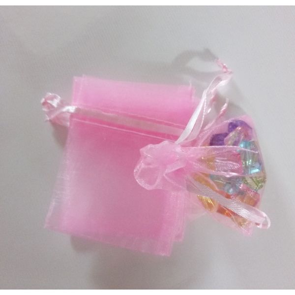 

100pcs pink gift bags for jewelry bags and packaging organza bag drawstring bag wedding woman travel storage display pouches f wmtulz