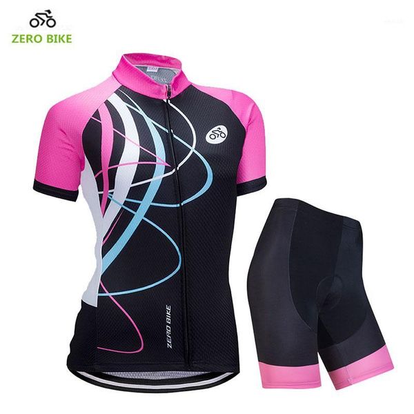 

zerobike new summer women's short sleeve cycling jersey outdoor sports shirt bicycle clothing bicicleta ciclismo s-xl1, Black;blue
