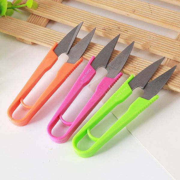 

2019 multicolor stationery scissors nippers u shape clippers steel decorative scissors professional tailor scissors wmtzvi