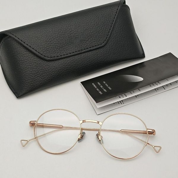 

super light eyeglasses vintage big round frame eyewear brand optical prescription glasses frame oculos de grau hz, Black