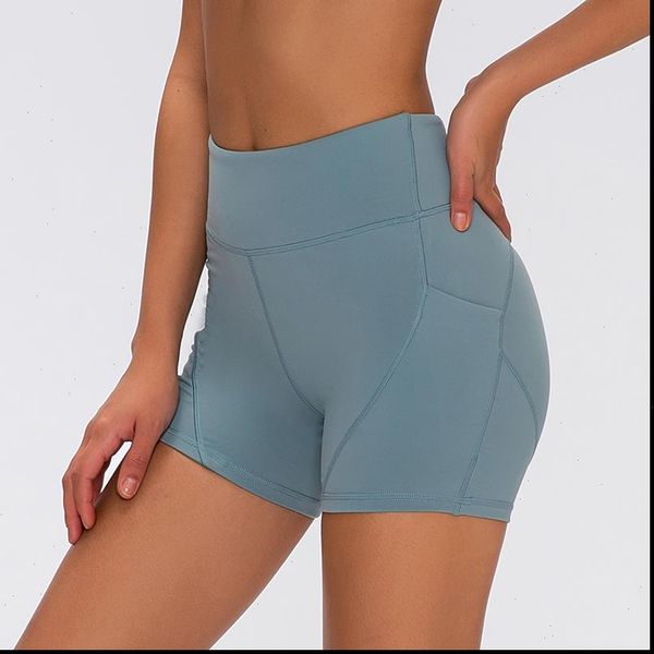 

woman sports shorts cycling slim active sports solid skinny gym workout shorts summer 2021 4 color, White;black