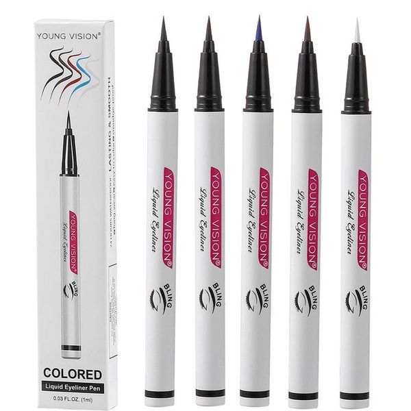 

5 colors quick dry eyeliner pencil waterproof lasting eye liner eye liner pencil eyeliner cosmetic mak jllrdu