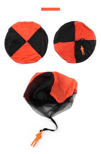 

hand throwing mini play soldier parachute toys for kids outdoor fun sports children's educational parachute game