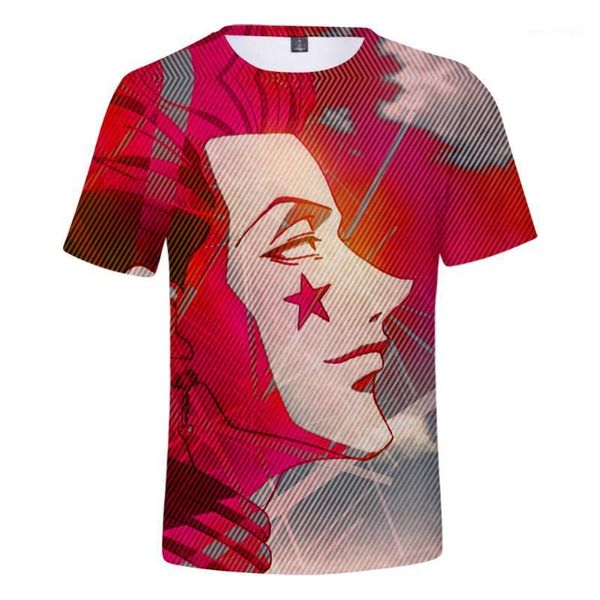 

men's t-shirts x hisoka 3d t-shirt men/women summer fashion hip hop t shirt round collar men custom cool shirts tees1, White;black
