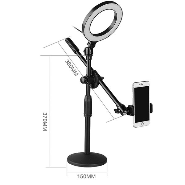 

mobile selfie ring light waterproof phone holder
