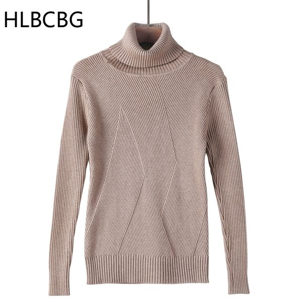 

autumn winter thick sweater pullovers women long sleeve casual warm basic turtleneck sweater female knit jumpers 201030, White