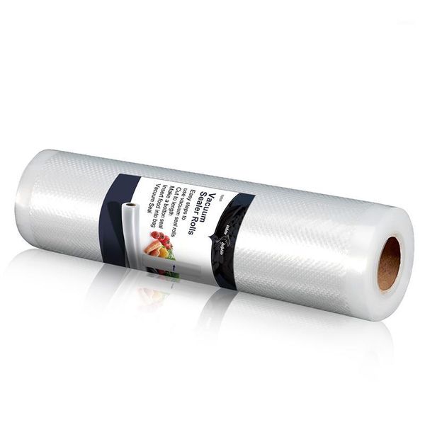

vacuum food sealing machine kitchen bag saver sealer packer storage bags for packaging 1 roll 12*500cm1