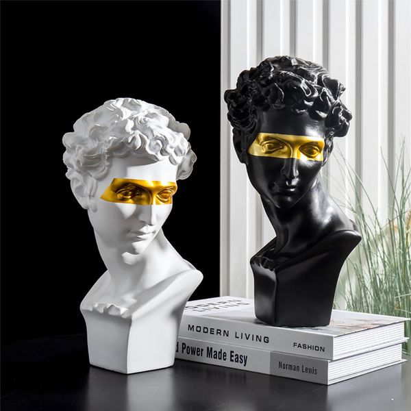 

home decoration accessories david people resin statue euople abstract sculpture statues for decoration modern art home decor t200624