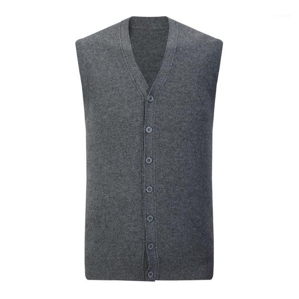 

rmore inner mongolian cashmere waistcoat men sweater v-neck button ribbed long hem spring autumn 12 gauge knit in slava store1, Black;white