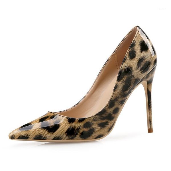 

dress shoes leopard gradient color ladies heels 2021 fashion luxury shoes10cm.1, Black