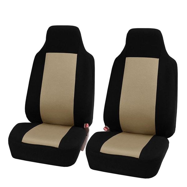 

2pcs front car seat cover universal fit most car interior accessories car seat protector completely covered f bbyywi