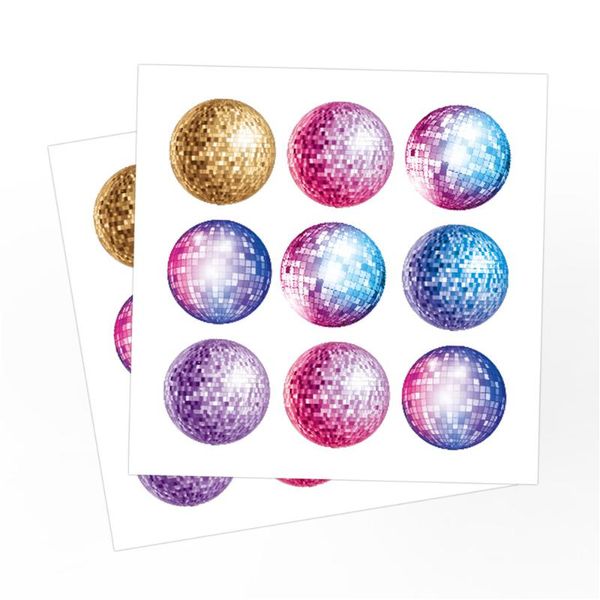 

gift wrap 180pcs colorful lights paper stickers birthday party invitation envelope disco happy birtdahy gifts bags