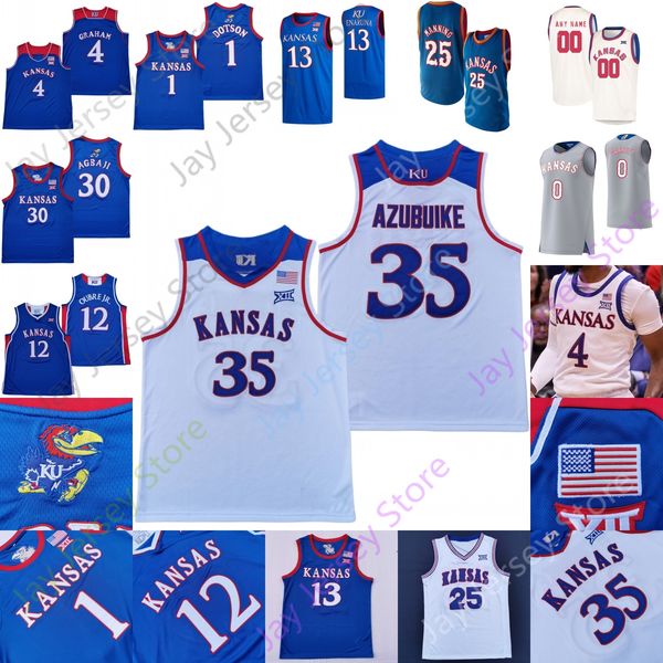 

2020 kansas jayhawks basketball jersey ncaa college devon dotson azubuike isaiah moss 1 lawson embiid graham morris morris oubre jr. wiggins, Black;red