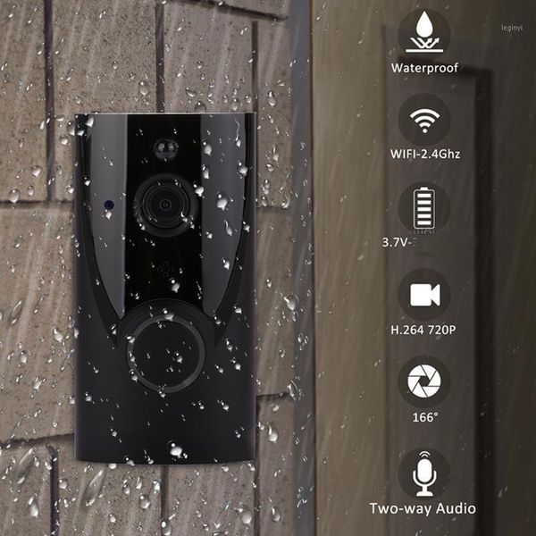 

doorbells deurbel met camera home wifi smart wireless security doorbell visual intercom recording video kits1