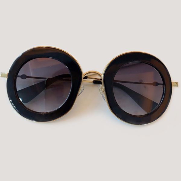

2020 classic vintage round of luxury women fashionable female uv400 pink feminine sunglasses ca2r, White;black