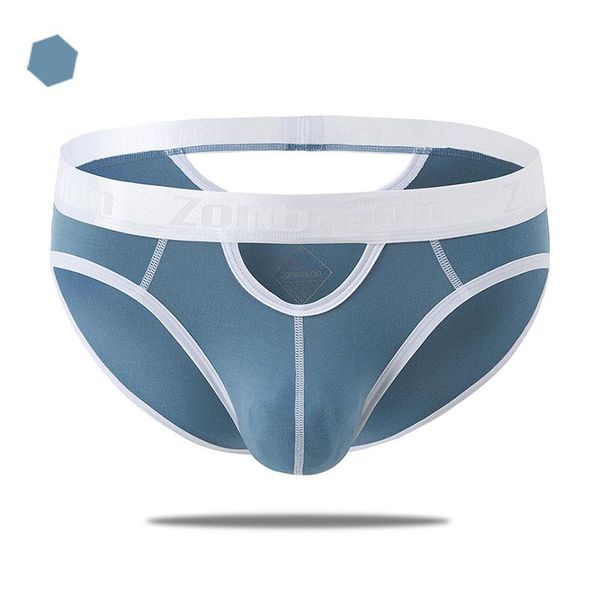 

underpants male briefs underwear men comfortable breathable men's 1 pcs, Black;white
