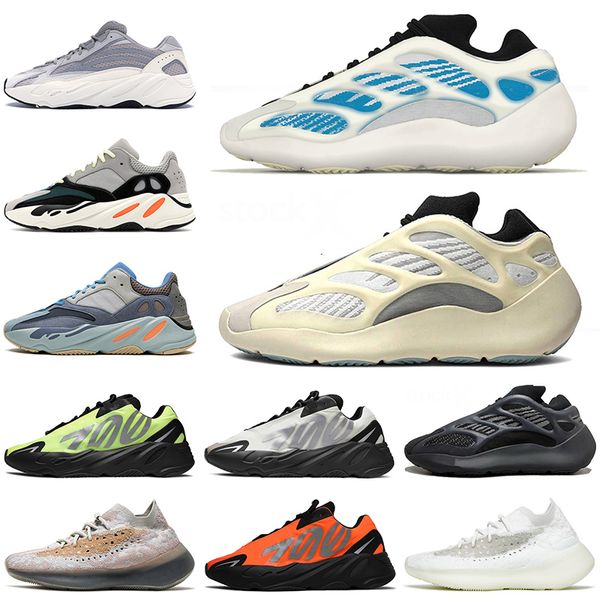

kanye west 700 v2 v3 mens sport running shoes kyanite azael orange pepper 380 alien carbon blue women trainers runners 36-46