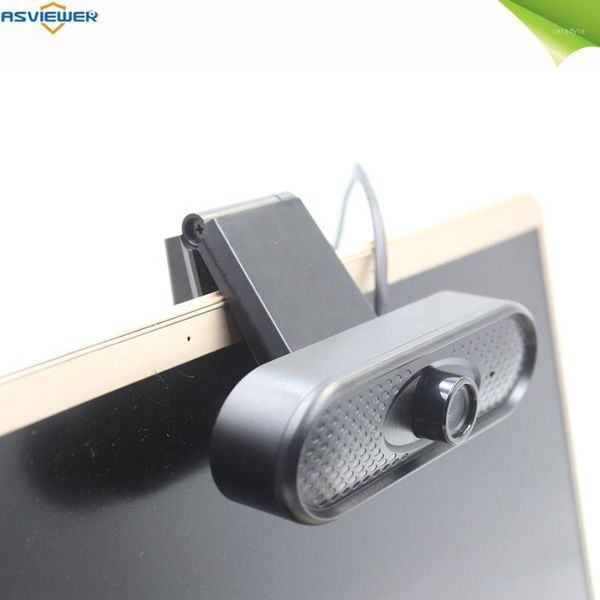 

cameras 1080p webcam mini pc webcamera usb driver-built-in dual microphones for live broadcast video calling conference work1