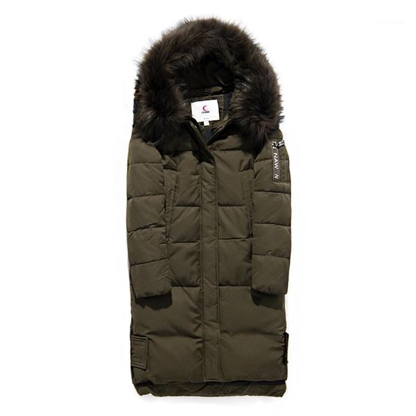 

winter jacket women parkas raccoon fur collar thick woman coat women's clothing coats and jackets women 2020 17d-111chf wpy7881, Black