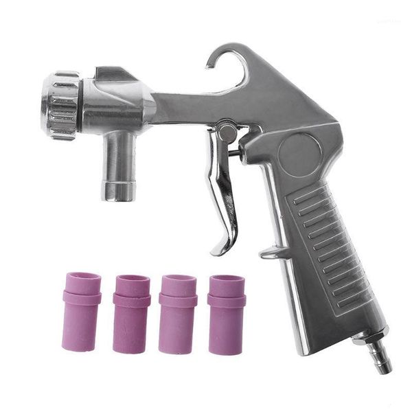 

air siphon sandblasting gun derusting polished abrasive sandblaster feed blast nozzle ceramic tips1