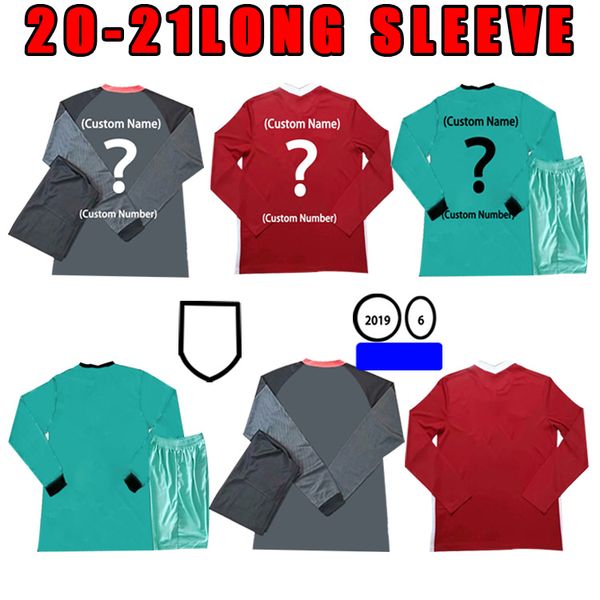 

2021 long sleeve virgil firmino mané m. salah soccer jersey henderson robertson fans version home away sports shirt man football shirt, Black;yellow