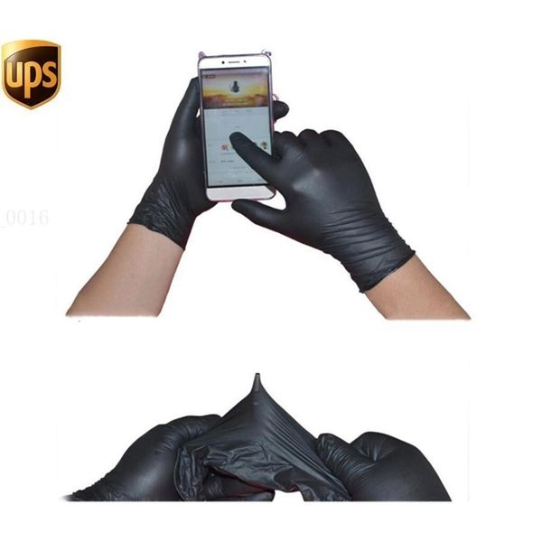 

latex luvas authentic nitrile rubber disposable nurses 100pcs work glove protective hand non-toxic gloves 2j4q