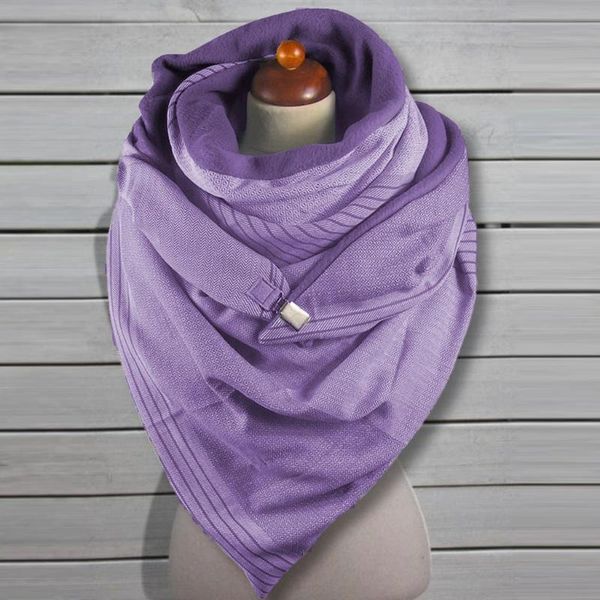 

women winter luxury designer scarf wraps women soild dot printing button soft wrap casual warm scarves shawls british scarfs, Blue;gray