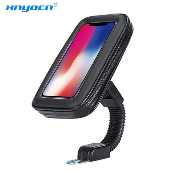 

Universal Waterproof Motorcycle Mobile Phone Holder Bag Mount Stand Cellphone Case for Galaxy S5 S6 S7 Edge S8 Note3 4 5