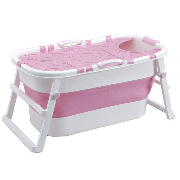 

bathing tubs & seats foldable bath barrel baby plastic thermal tank household