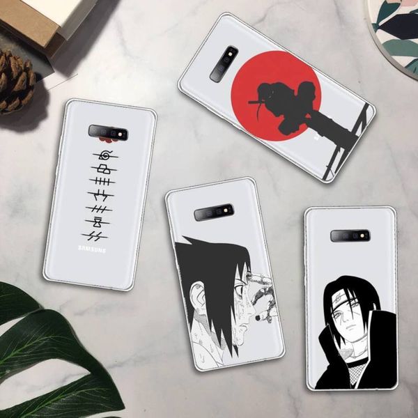 

1dwjapane anime naruto nakamura sasuke samsung galaxy s 578 9 2015 20 edge plus 10 e lite 2019 transparent mobile phone case