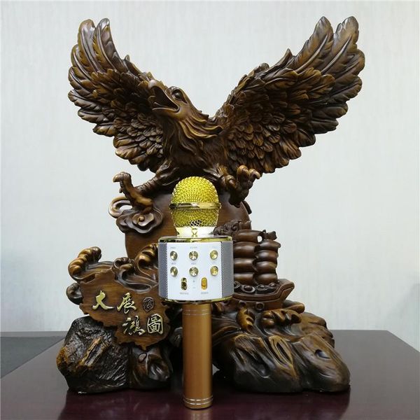 

2020 new bluetooth karaoke microphone wireless professional speaker handheld microphone player singing recorder fashion