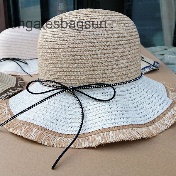 

brand cap and carves hat female summer beach foldable sun hat leisure travel seaside holiday basin gx04, Blue;gray