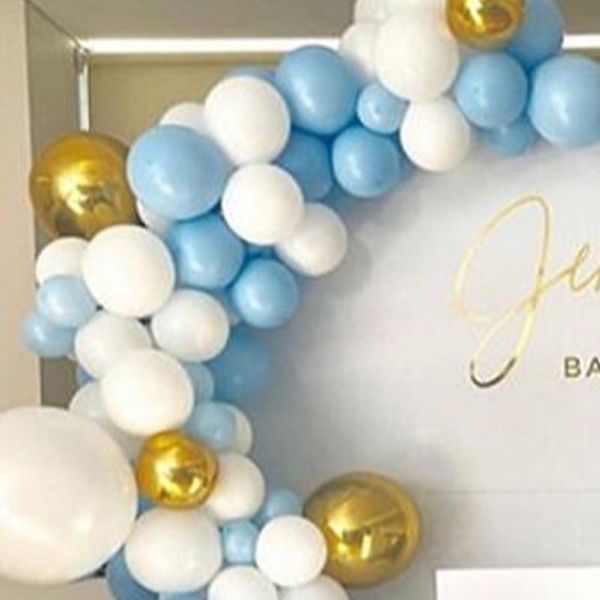 

84 шт. blue macaron воздушный шар гирлянды arch kit chate на день рождения украшения дети конфетти свадьба на день рождения воздушный шар де