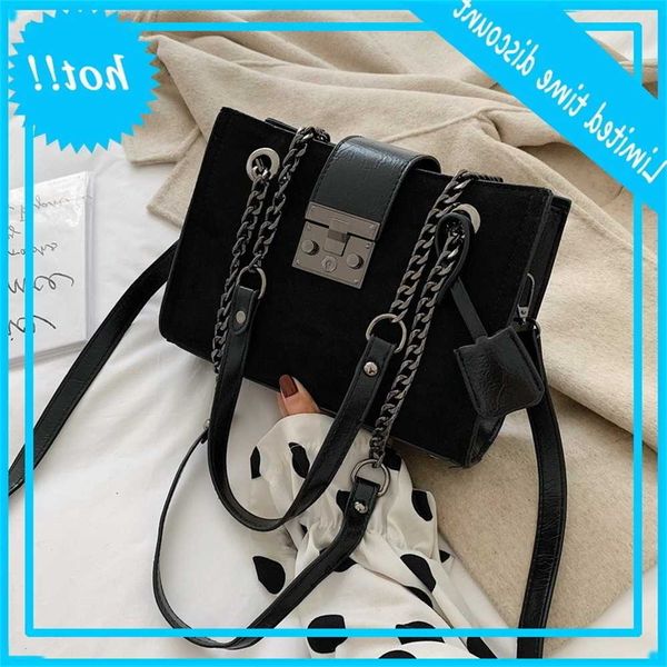 

scrub leather crossbody bags for women 2021 new small luxury quality shoulder single bag women's travel chain handbags and wallets
