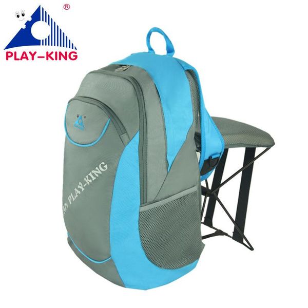 

outdoor bags hiking backpack with chair multi+-functional fishing folding bag climbing travel nylon polyester backpacks