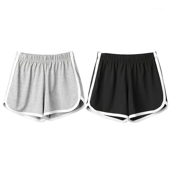 

european and american sports shorts home yoga beach underpants fitness running yoga shorts1, White;black