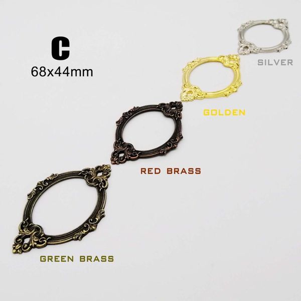 

retro carved vintage decorative label pull frame handle file name card holder for furniture cabinet drawer box case wmtgup